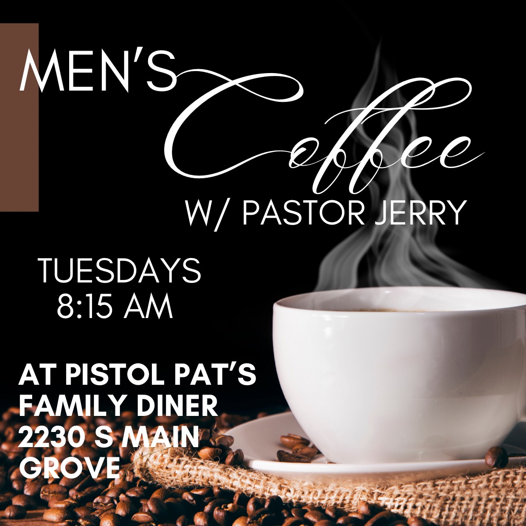 Men's Coffee with Crossroads Church Pastor Jerry